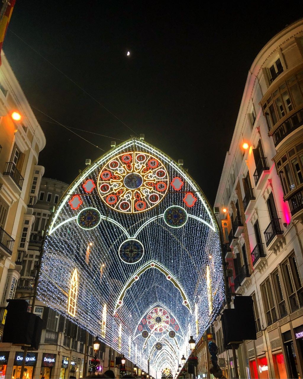 malaga7 A Sky Full of Stars Over Calle Larios (well, of LEDs in fact) Terrasur Homes